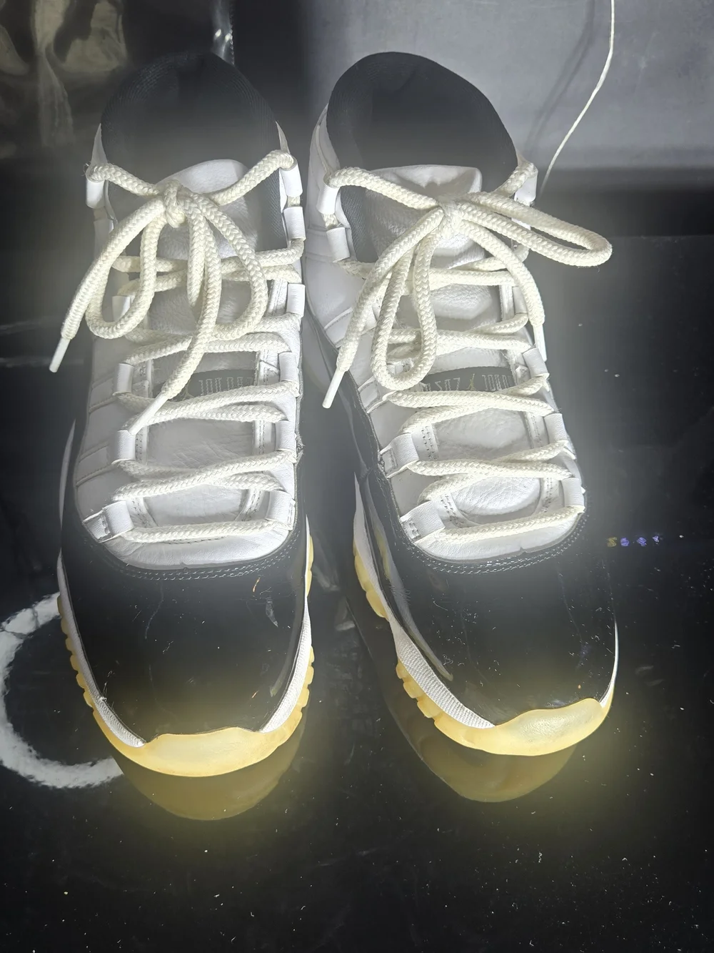 Air Jordan 11 Hi Retro Gratitude / Defining Moments DMP Black Gold - Size 9